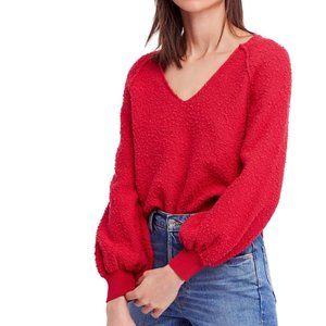 Free People - Found My Friend V-Neck Sweater - L